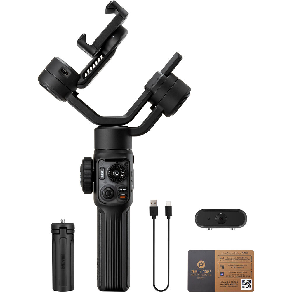 Zhiyun Smooth 5S AI Combo 3-Axis Smartphone Gimbal (Black)
