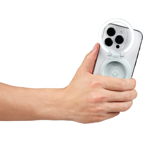 Nanlite Lumo Bi-Color LED Ring Light (Polar Black)