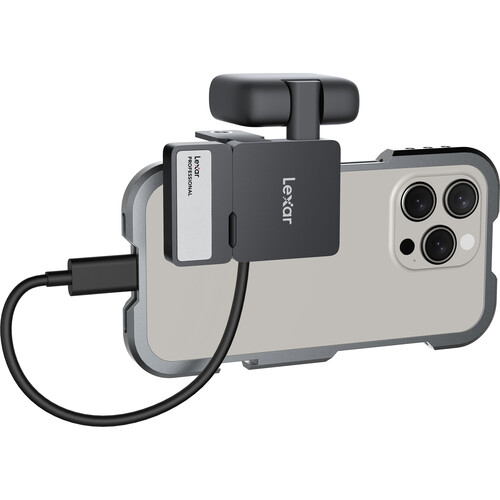 Lexar 1TB Professional Go USB 3.2 Gen 2 Portable SSD with Hub