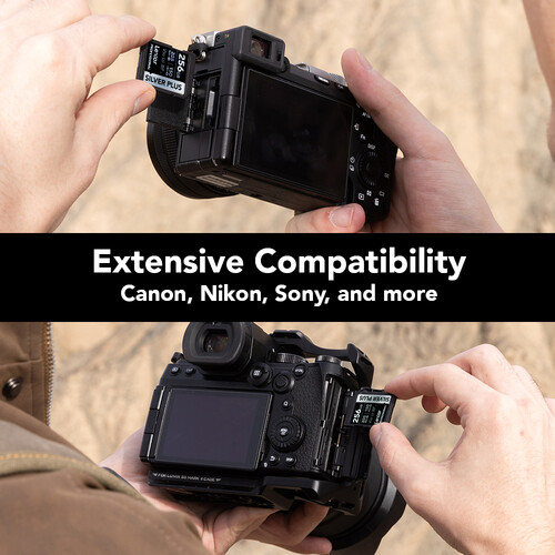 Lexar 256GB Professional SILVER PLUS UHS-I SDXC Memory Card