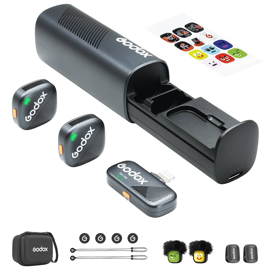 Godox Cube-SL K2 IPhone  Microphone (Black)