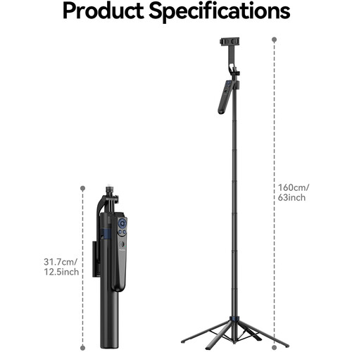 TELESIN Intelligent Auto-Tracking Tripod
