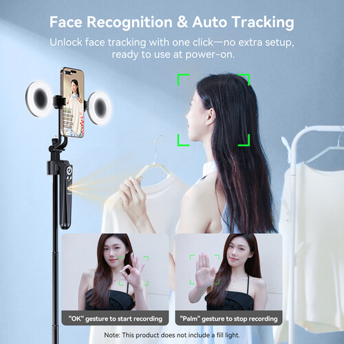 TELESIN Intelligent Auto-Tracking Tripod