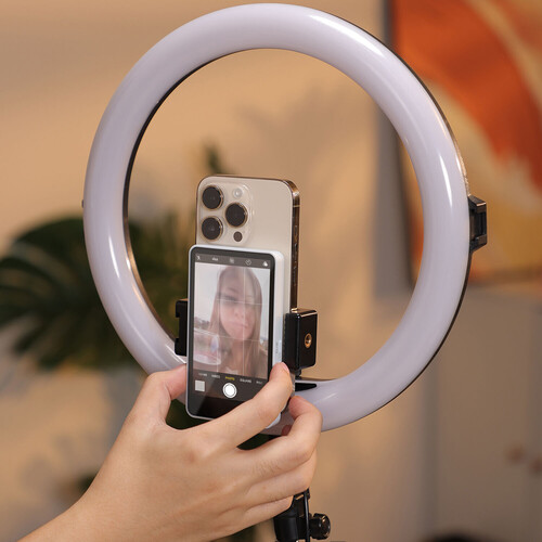 Synco XView M4 Selfie Monitor Screen for Phone Vlogging (White)