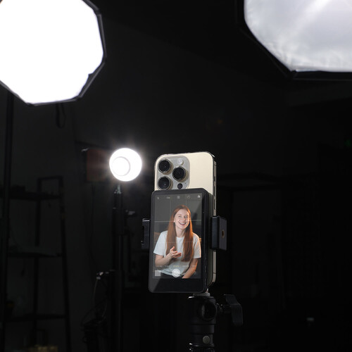 Synco XView M4 Selfie Monitor Screen for Phone Vlogging (Pink)