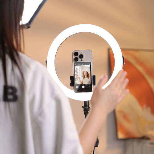 Synco XView M4 Selfie Monitor Screen for Phone Vlogging (Pink)