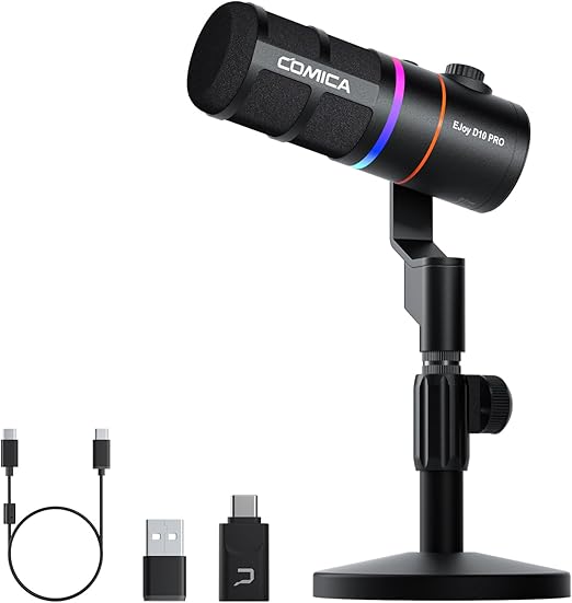 Comica EJoy D10 Pro (D) RGB Wireless/USB-C Mic