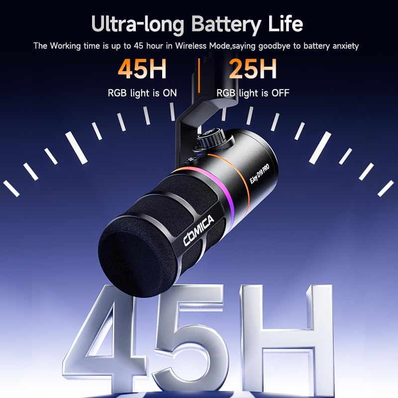 Comica EJoy D10 Pro (D) RGB Wireless/USB-C Mic