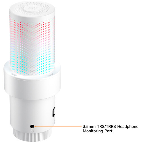 Comica EJoy Uni Pro A RGB Wireless/USB-C Mic Desktop ARM (White)