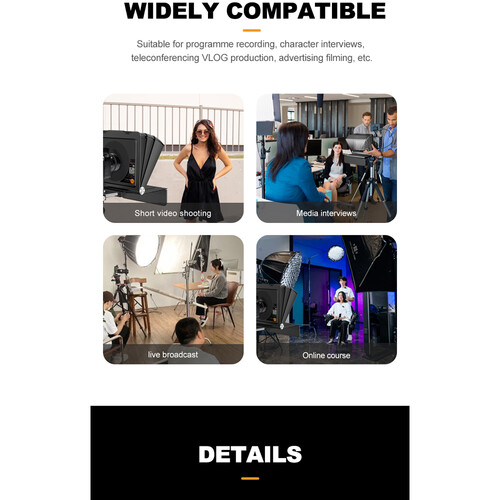 LENSGO TC7II Teleprompter (Ultimate Kit)