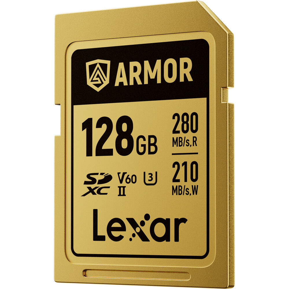 Lexar ARMOR SD 128GB Gold Pro 280MB/s V60