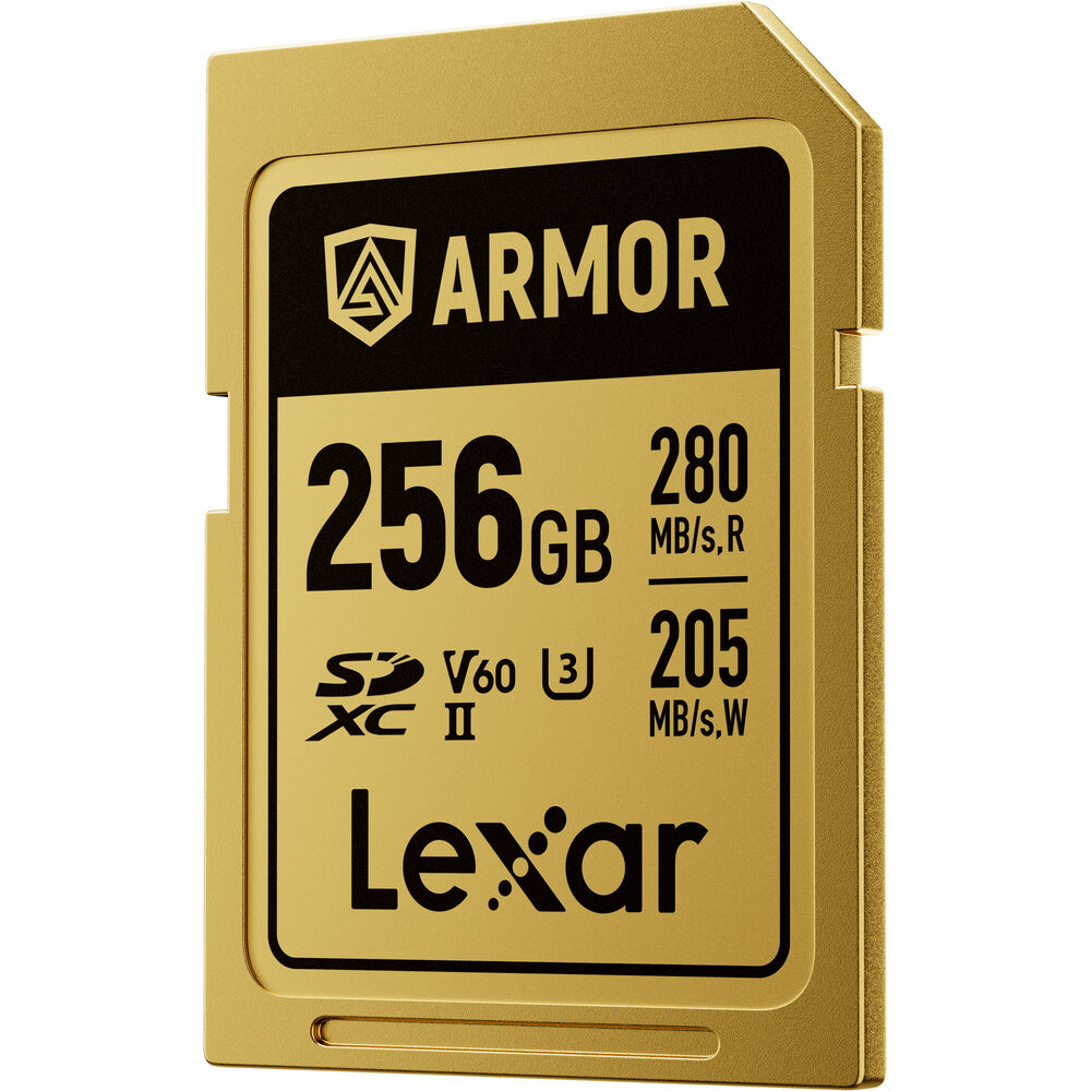 Lexar ARMOR SD 256GB Gold Pro 280MB/s V60