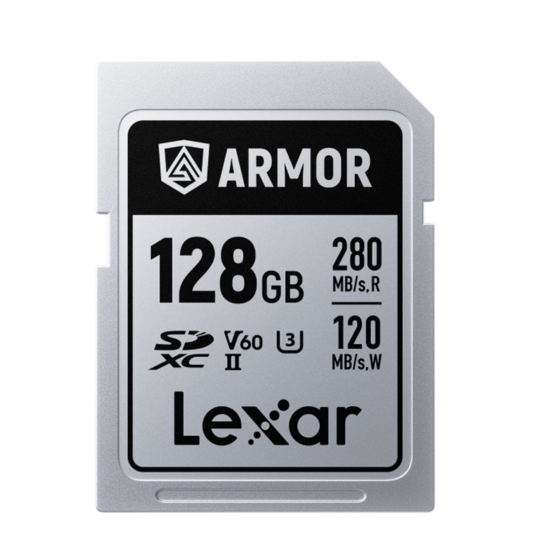 Lexar ARMOR SD 128GB Silver Pro 280MB/s V60 (Silver)