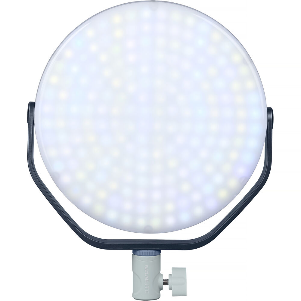 Nanlite miro 60c RGB Round LED Light Panel (Midnight Blue)