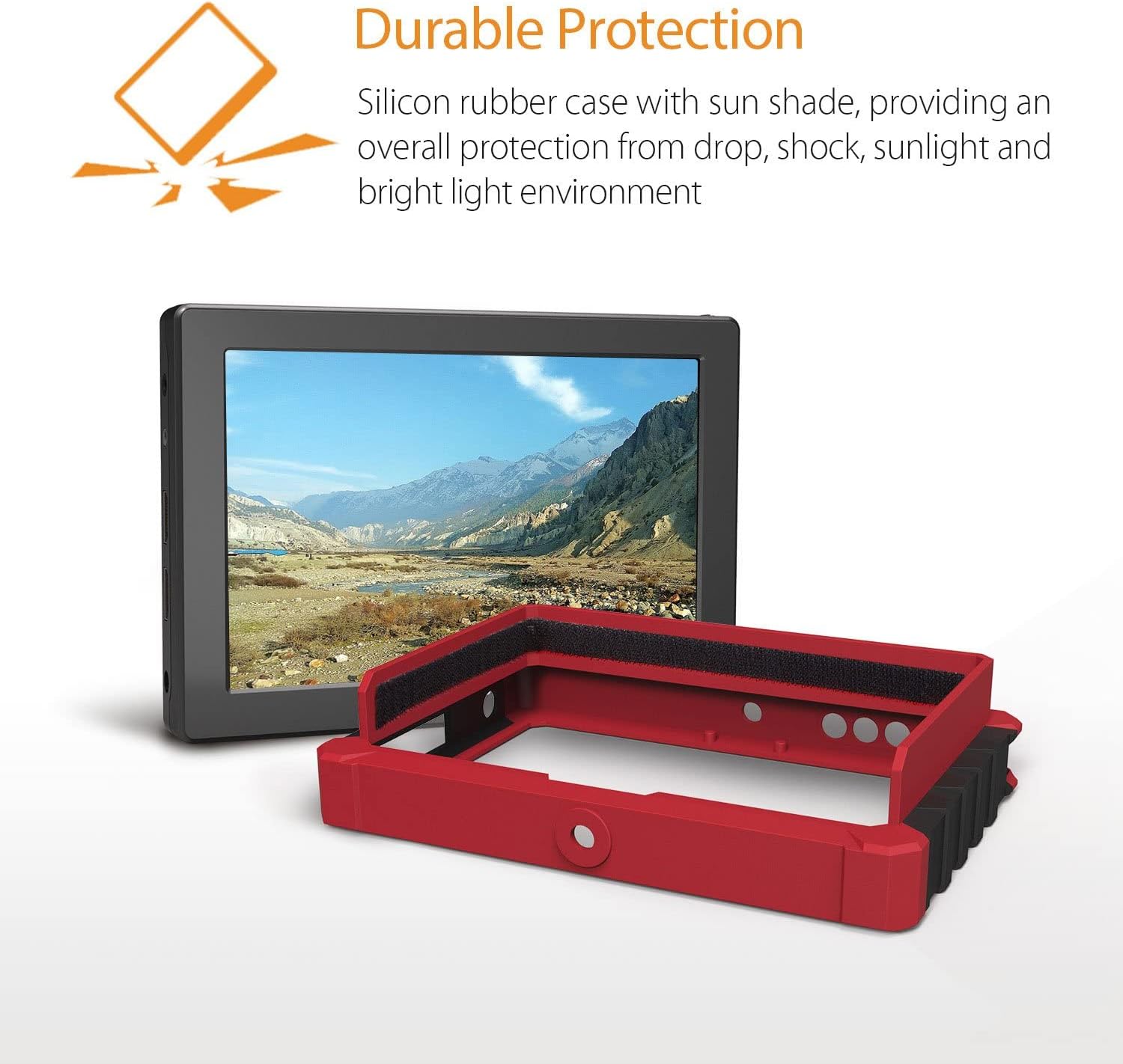 Lilliput A7S EY-ZB0167 7-inch IPS Screen 4K Camera Field Monitor for Mirrorless Cameras