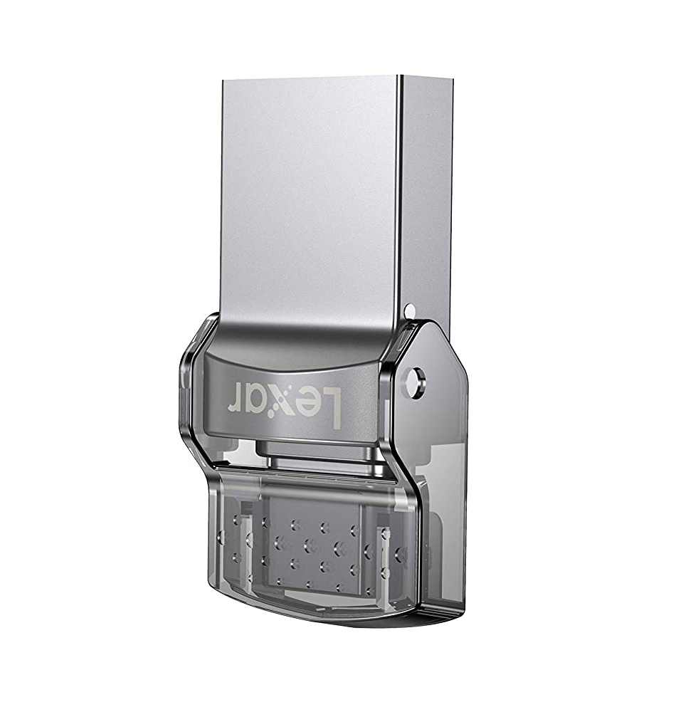 Lexar 32GB  JumpDrive Dual Drive D35c USB 3.0 Type-C Flash Drive 100MB/s