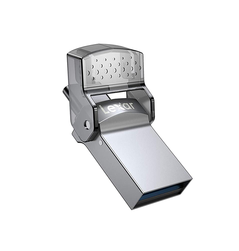 Lexar 32GB  JumpDrive Dual Drive D35c USB 3.0 Type-C Flash Drive 100MB/s