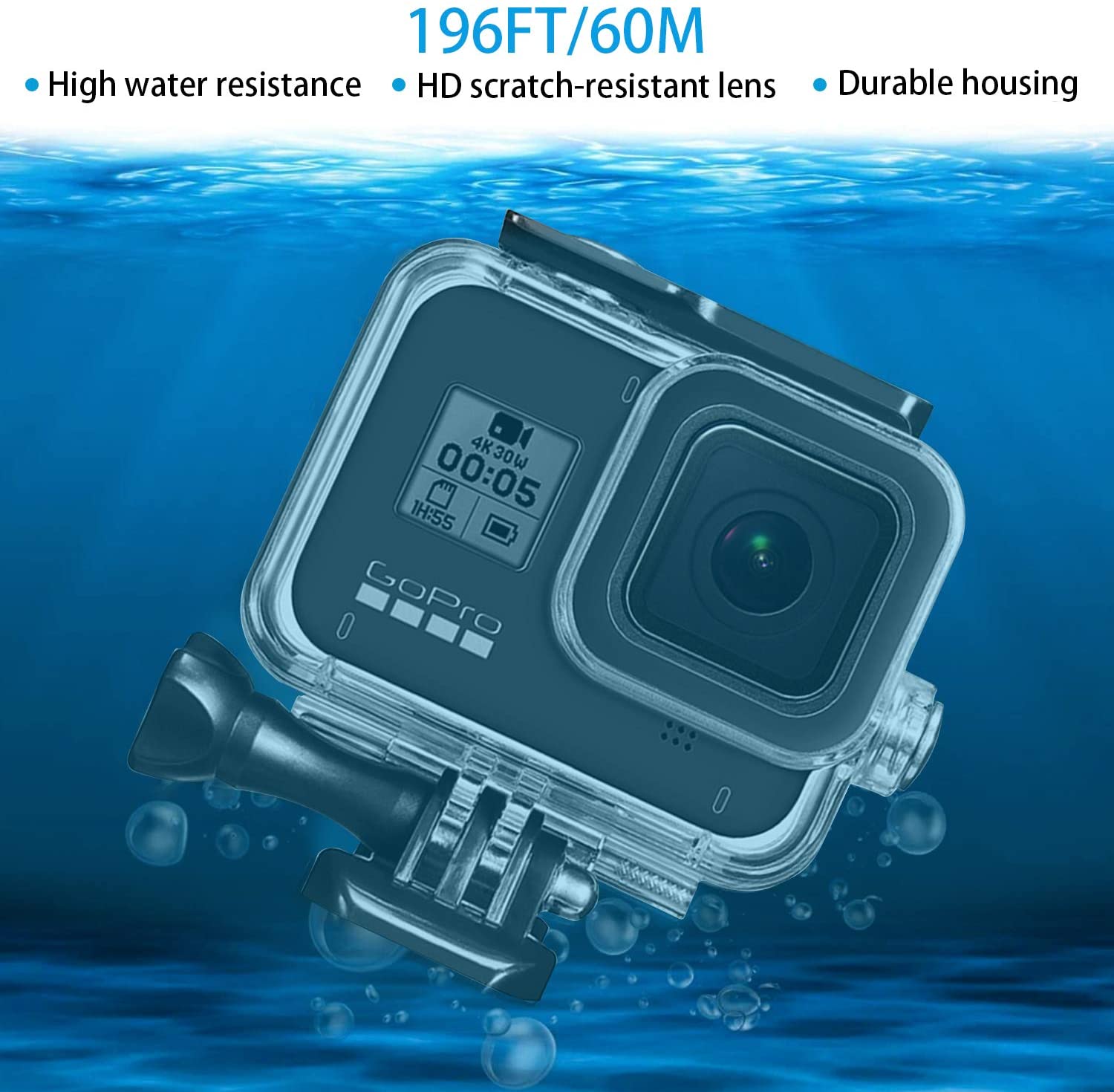 Protective Housing Case Shell Bracket for Gopro Hero 8