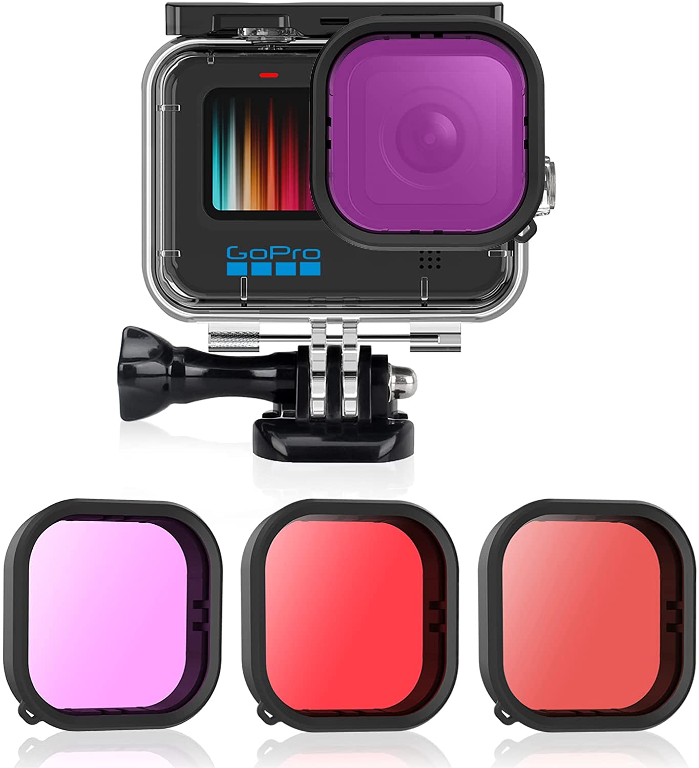 Protective Housing Case Shell Bracket for Gopro Hero 9 and Hero 10 , 11