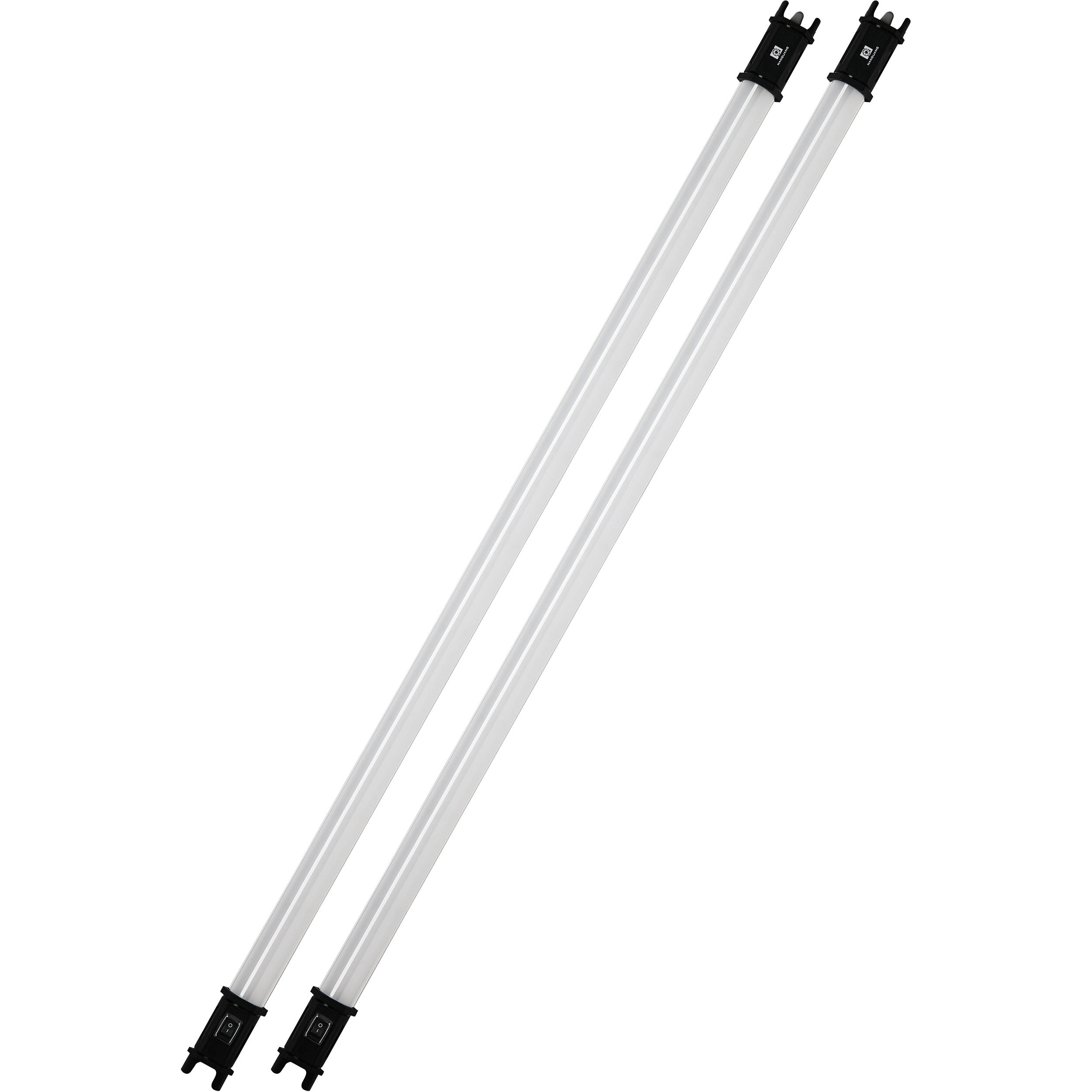 Nanlite PavoTube 30C  RGBW LED Tube with Internal Battery 2-Light Kit (120cm)
