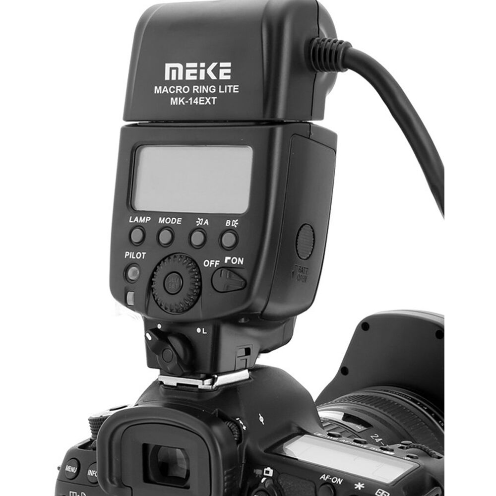 Meike MK-14EXT TTL Macro Ring Flash for Canon