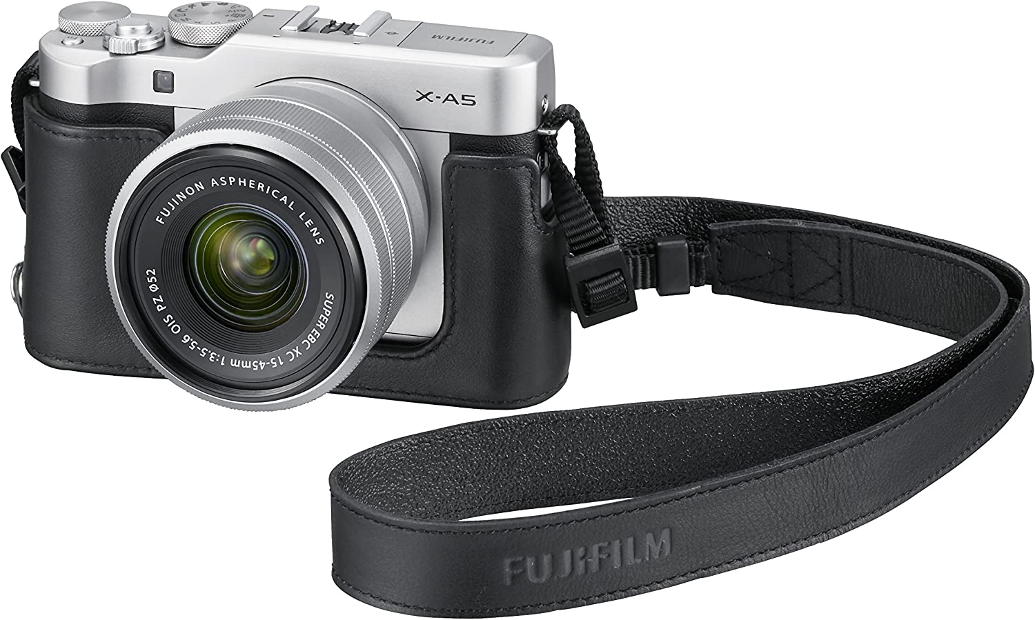 Bottom leather case and strap BLC-XA5