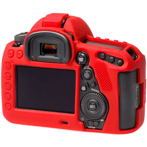 easyCover Silicone Protection Cover for Canon 5D Mark IV (Red)