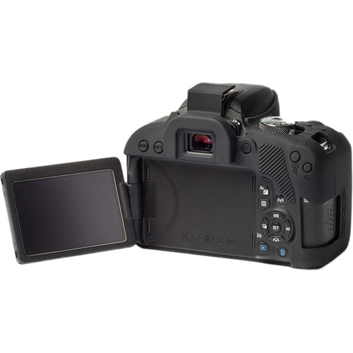 easyCover Silicone Protection Cover for Canon 800D (Black)
