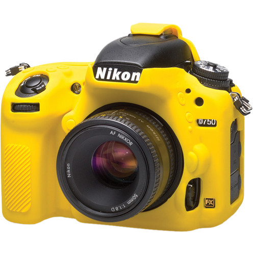 easyCover Silicone Protection Cover for Nikon D750 (Yellow)