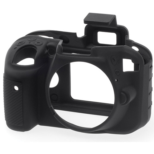 easyCover Silicone Protection Cover for Nikon D3300 and D3400 (Black)