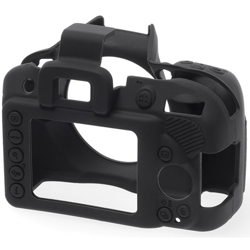 easyCover Silicone Protection Cover for Nikon D3300 and D3400 (Black)