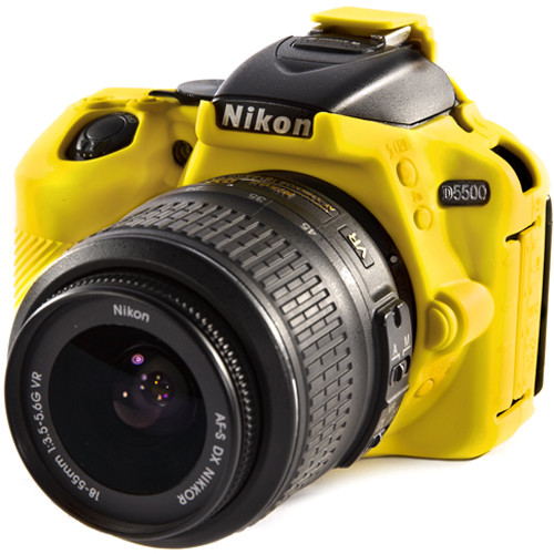 easyCover Silicone Protection Cover for Nikon D5500 and D5600 (Yellow)