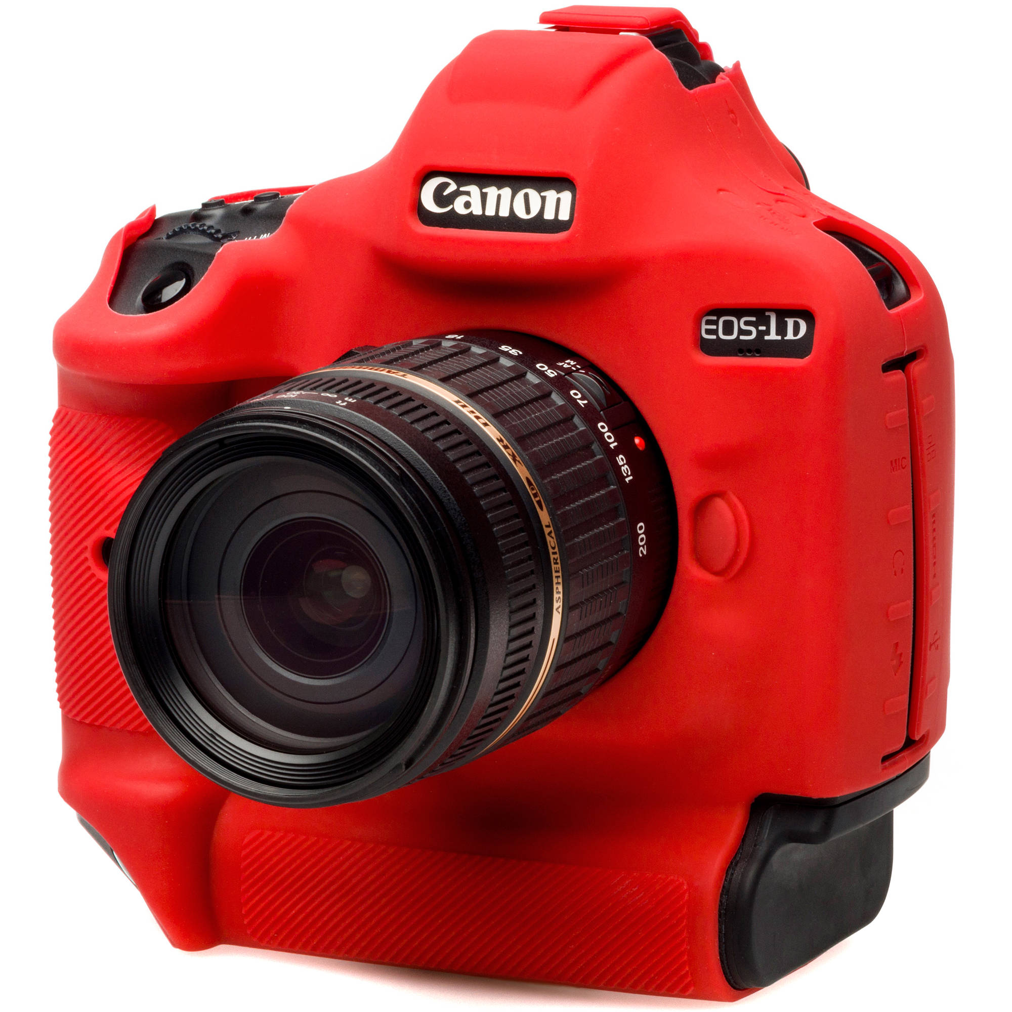 easyCover Silicone Protection Cover for Canon EOS 1Dx, 1Dx Mark II, Mark III (Red)