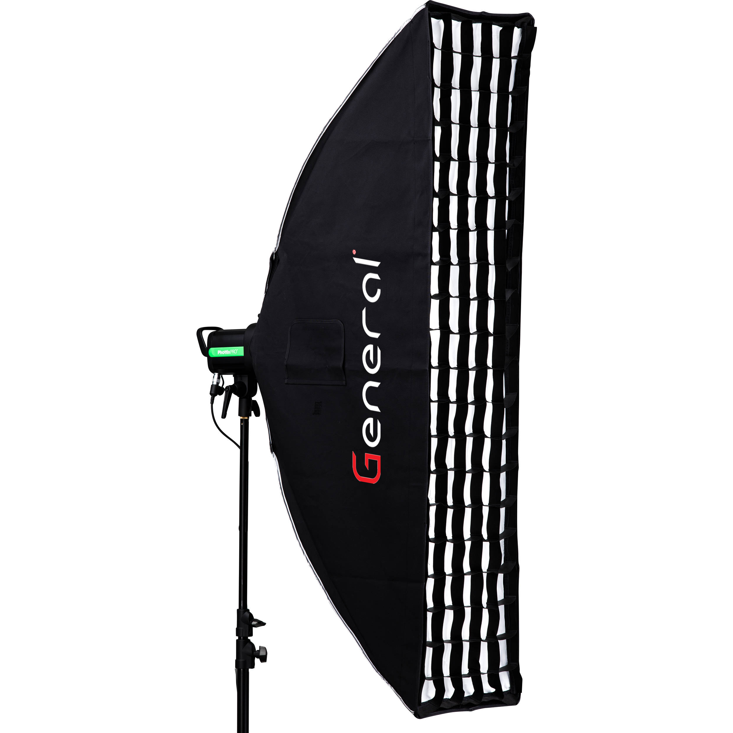 General easy open Strip softbox with grid and Bowens 160*35cm