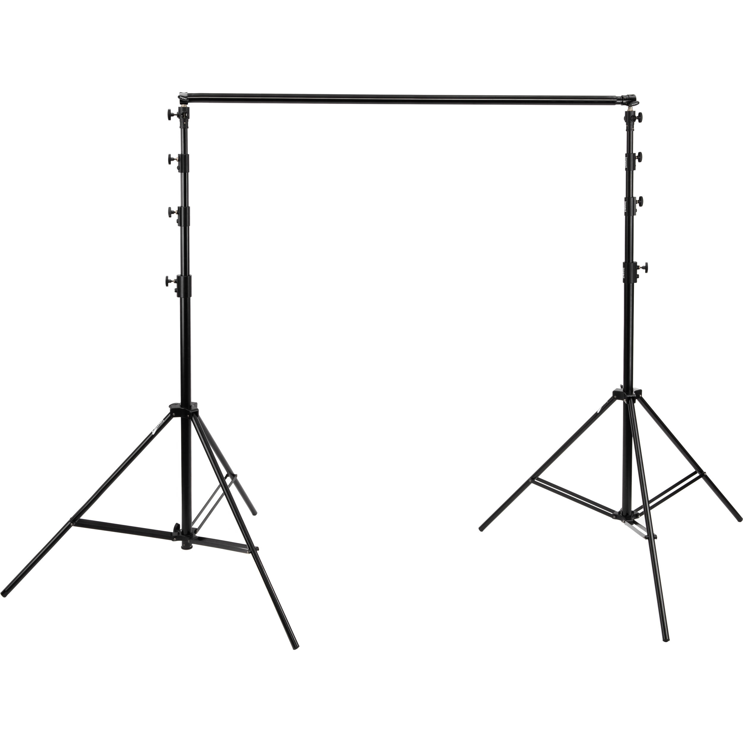 General FT-901 background Stand with clips and chroma (Black)