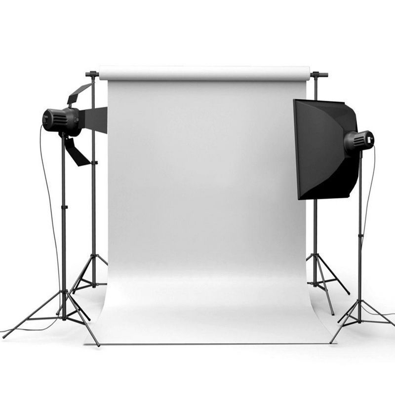 General FT-901 background Stand with clips and chroma (White)