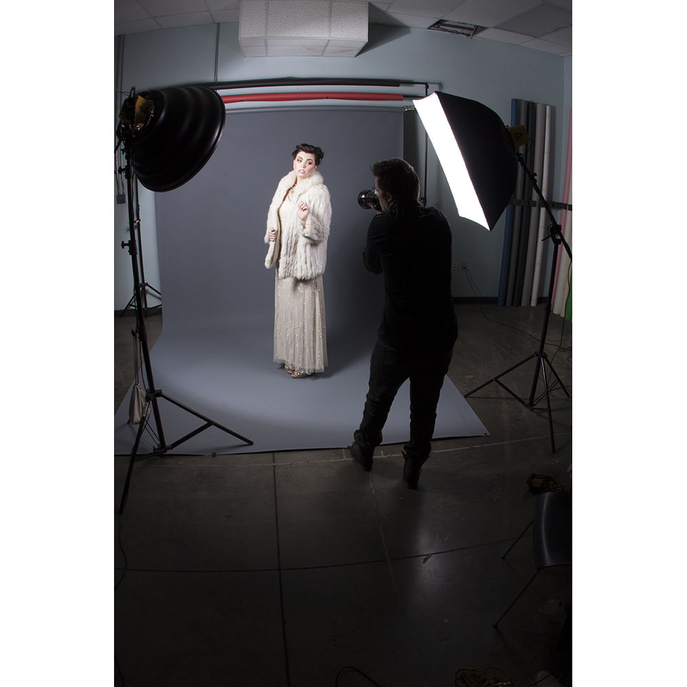 General FT-901 background Stand with clips and chroma (Gray)