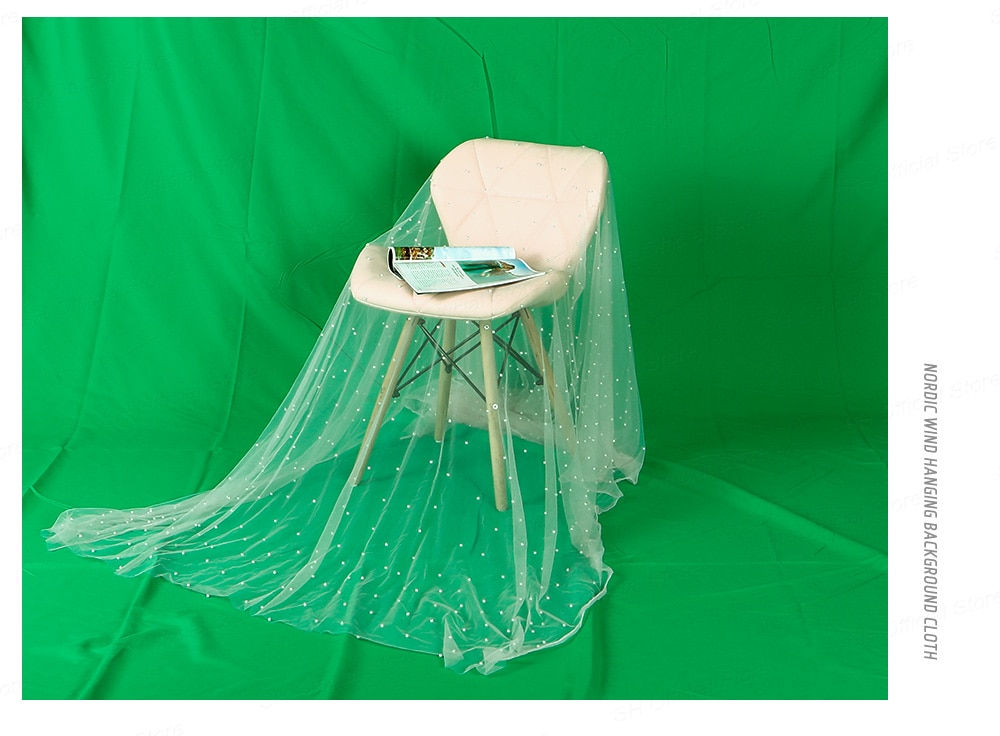 General FT-901 background Stand with clips and three chroma (black, white and green)