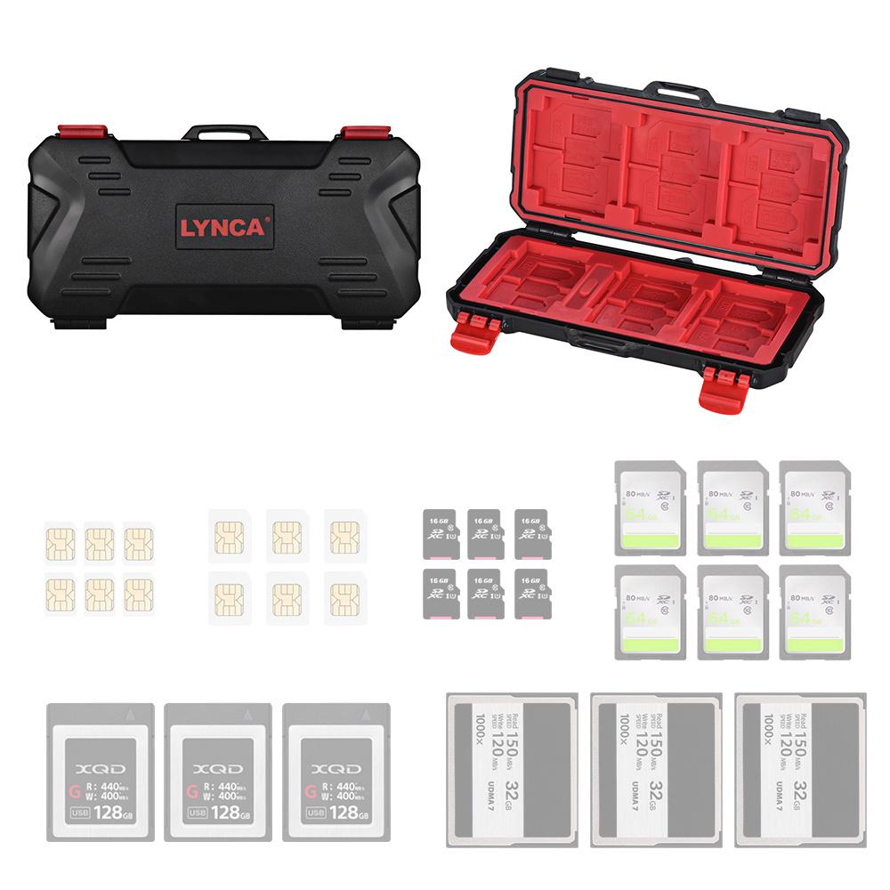 lensgo Memory Card Case Water-resistant KH-15
