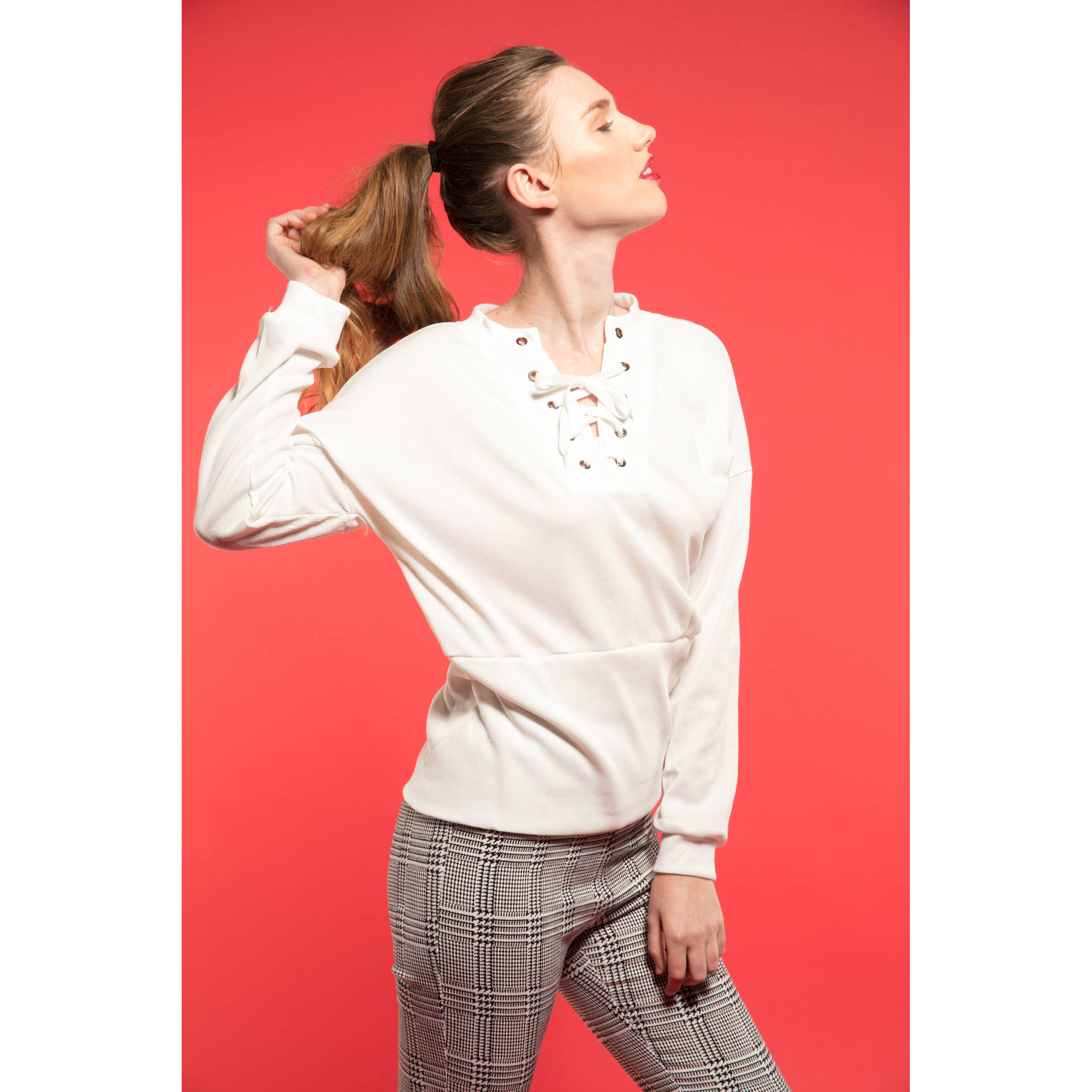 Visico Widetone Seamless Background Paper #56 (Red)