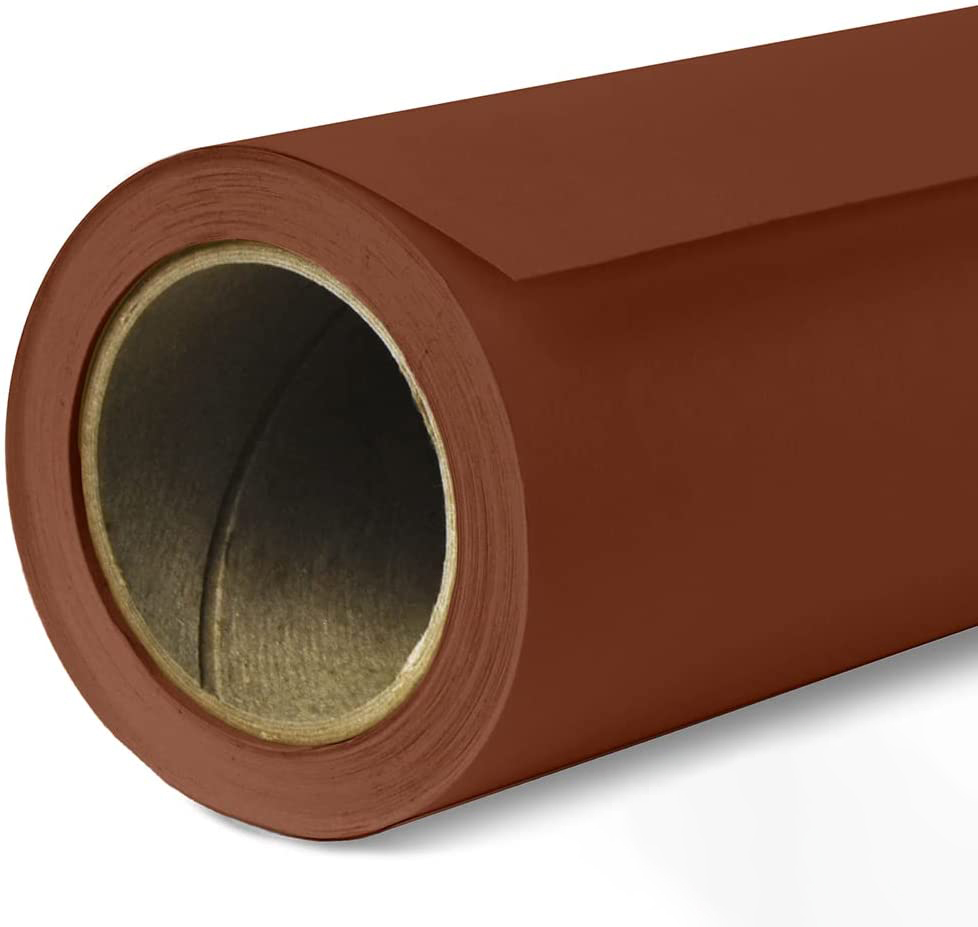 Visico Widetone Seamless Background Paper #20 (SaddleBrown)