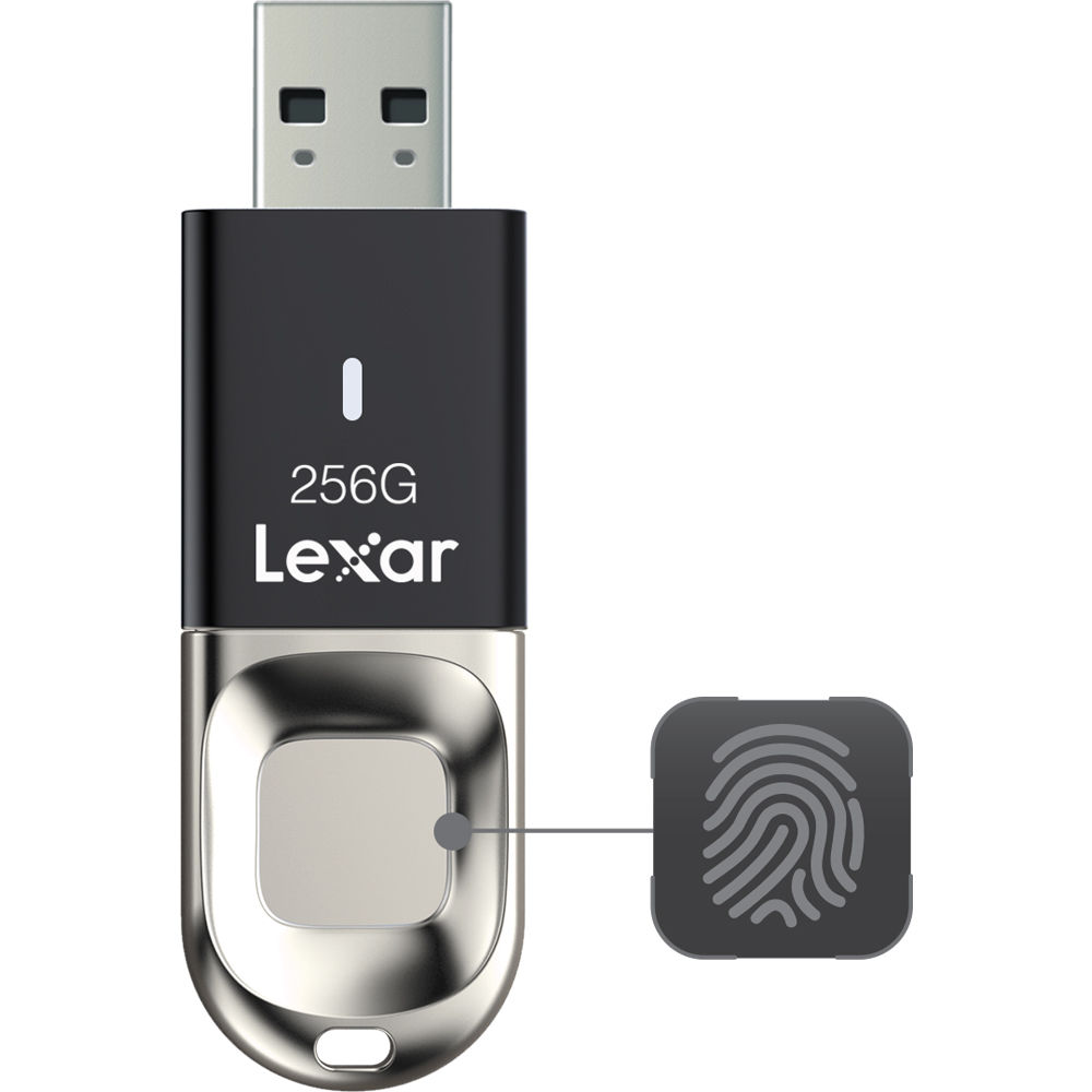 Lexar Jumpdrive Fingerprint F35 USB 3.0 256G