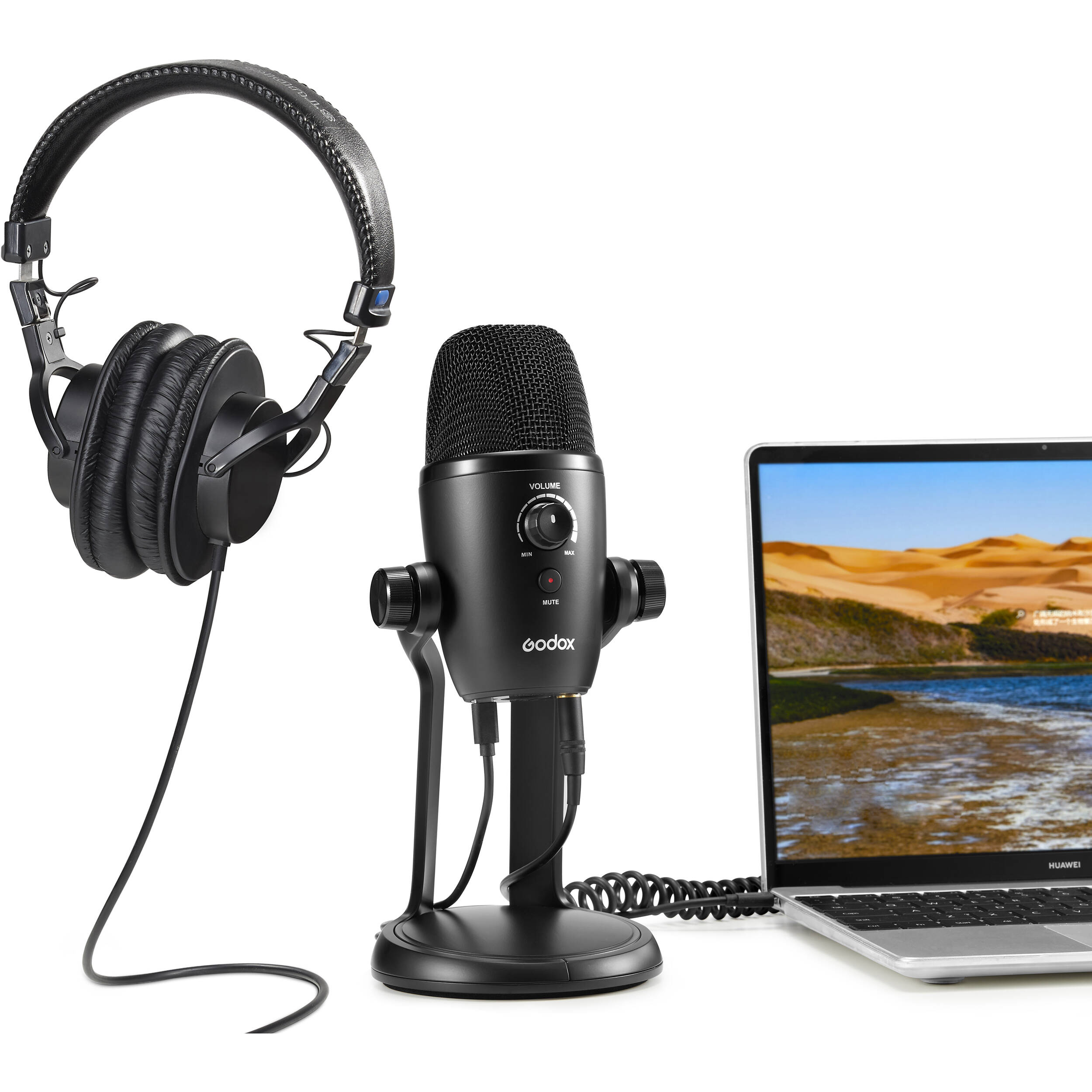 Godox UMic82 Multi-Pattern Desktop USB Condenser Microphone