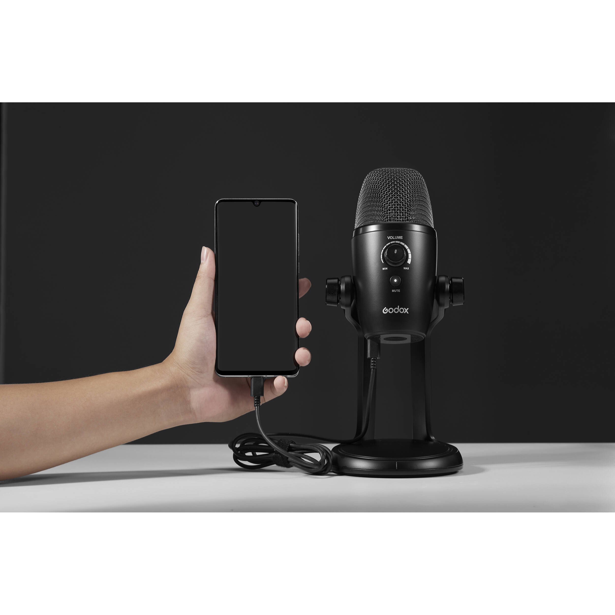 Godox UMic82 Multi-Pattern Desktop USB Condenser Microphone