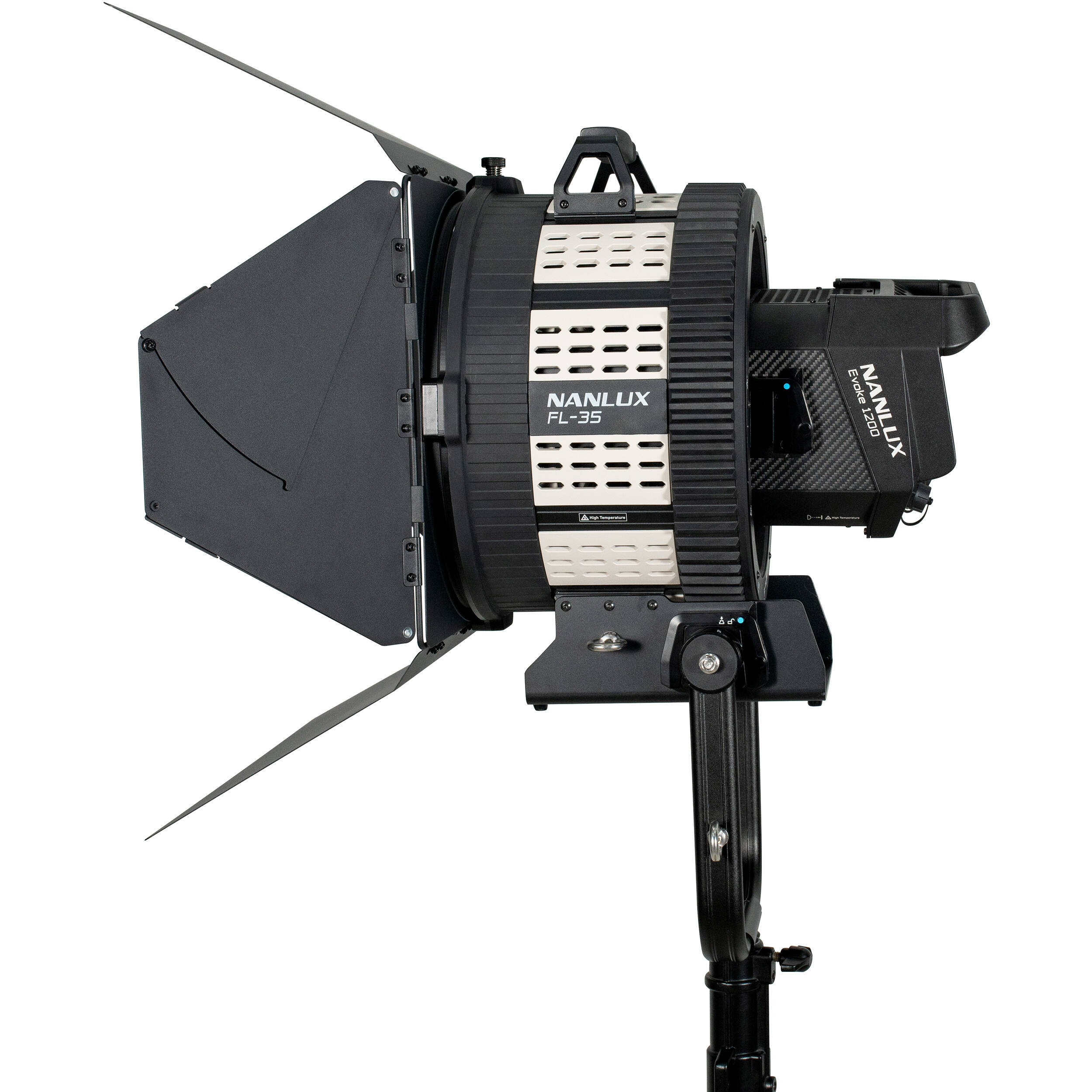 Nanlux FL-35 Fresnel Lens with Pole-Operated Yoke