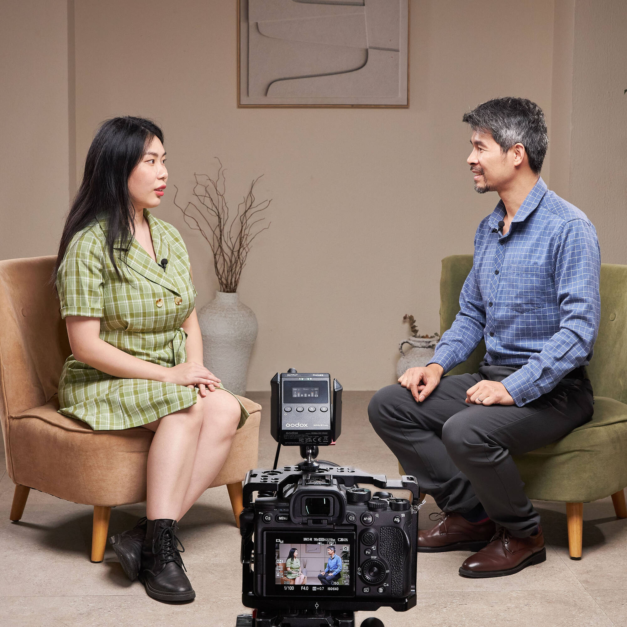 Godox WMic S2 K1 UHF Compact Wireless Microphone System